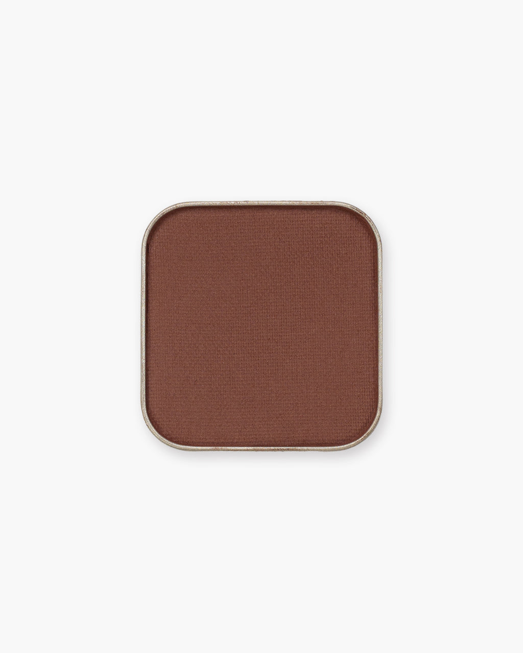 Seint Eyeshadow in Coco — a matte reddish chocolate brown pressed powder