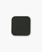 Seint Eyeshadow in Salem, a matte soft black in a square silver pan