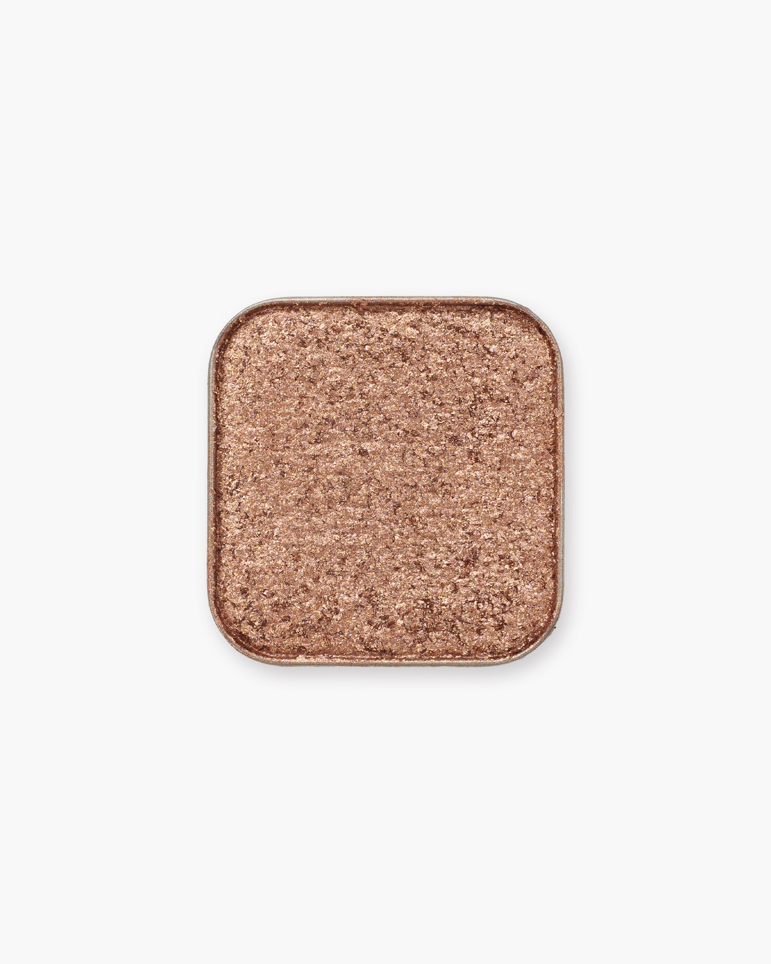 Seint Eyeshadow in Hot Chocolate, golden-bronze brown packed with sparkle