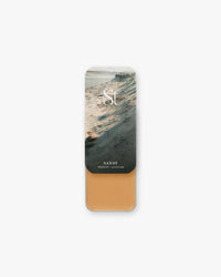 Seint Highlight in Sandy, medium caramel cream beneath a windswept beach dune lid