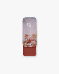 Seint Lip + Cheek in Renaissance, satin finish — slide-open tin of rich terracotta-red cream blush