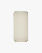 Seint Saved Salve open tin viewed from above, filled edge to edge with smooth ivory balm